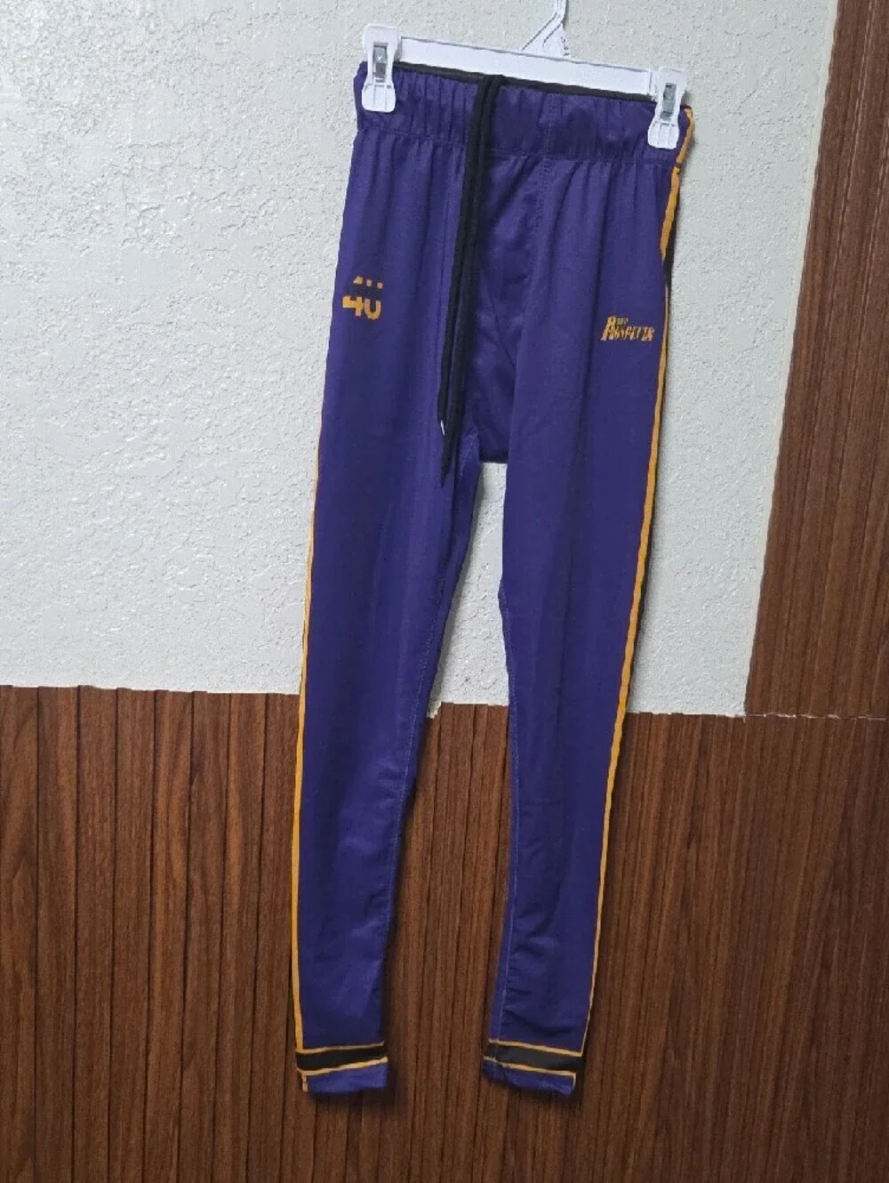Top Prospects Purple and Gold Kids Athletic Set